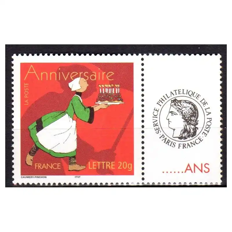 Meilleur Choix Timbre Personnalisé n°3778A avec vignette "Cérès" / "Timbres personnalisés"