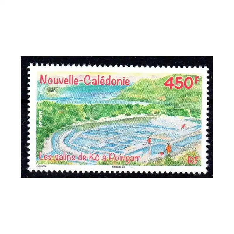 Timbre Nouvelle Calédonie n°1237 Les salins de Kô à Poingam Meilleur Prix