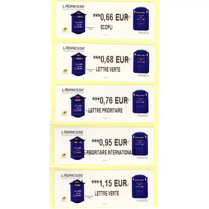 Vignettes LISA 2015 L'adresse Musée de La Poste Delachanal - Foulon Nouvelle Collection
