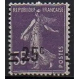 Authentique Timbre de collection France - 0218d
