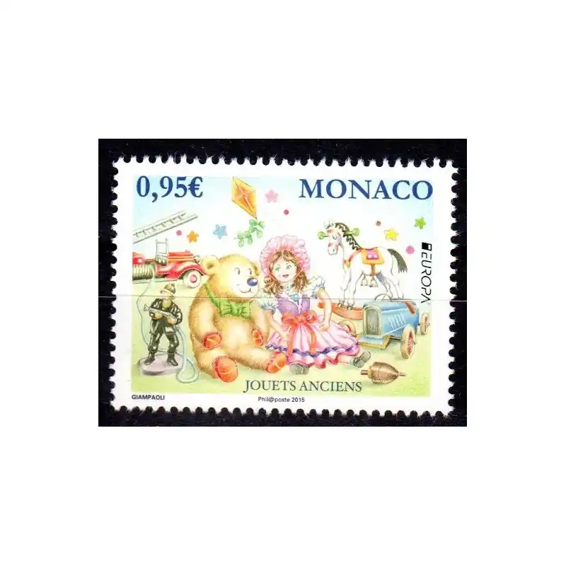 Bon Plan Timbre Monaco n°2978 Europa - Les jouets anciens