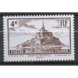 Acheter En Ligne Timbre de collection France - 0260A - Le Mont Saint Michel - Philaposte 2022
