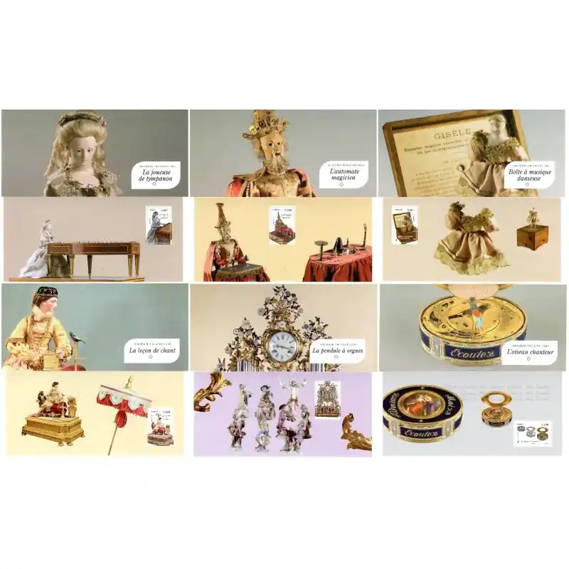 Offre Exclusive Blocs Souvenirs n°116 à 121 - Les boites à musique