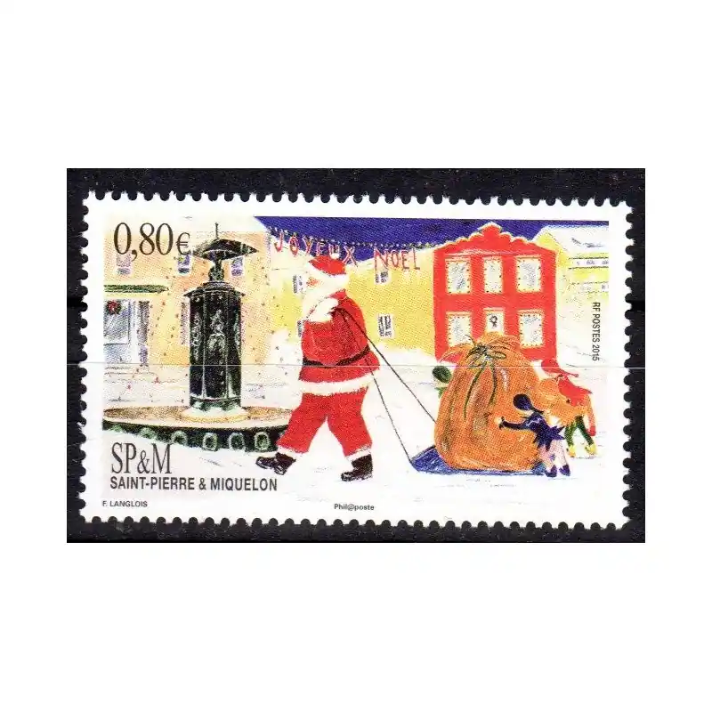 Nouveauté Timbre Saint-Pierre et Miquelon n°1147 Noël
