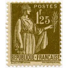 Timbre de collection France - 0287 Pas Cher
