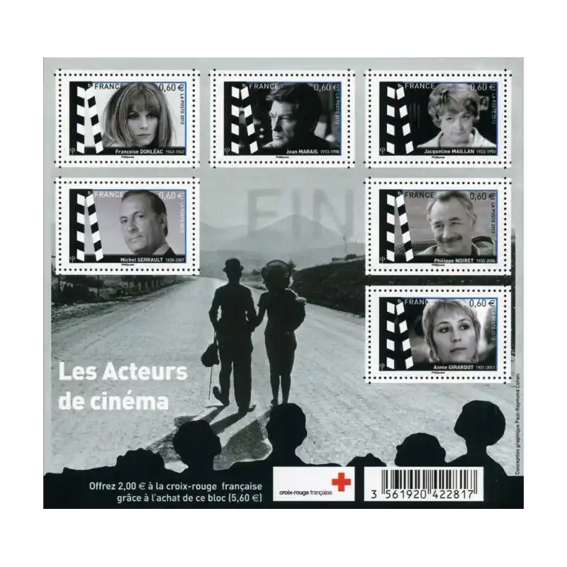 France Feuillet n°4690 Grands noms du cinéma français Livraison Gratuite