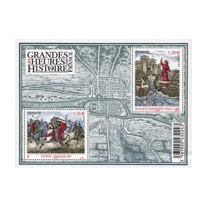 France Feuillet n°4704 Les grandes heures de l'histoire de France Expédition Rapide