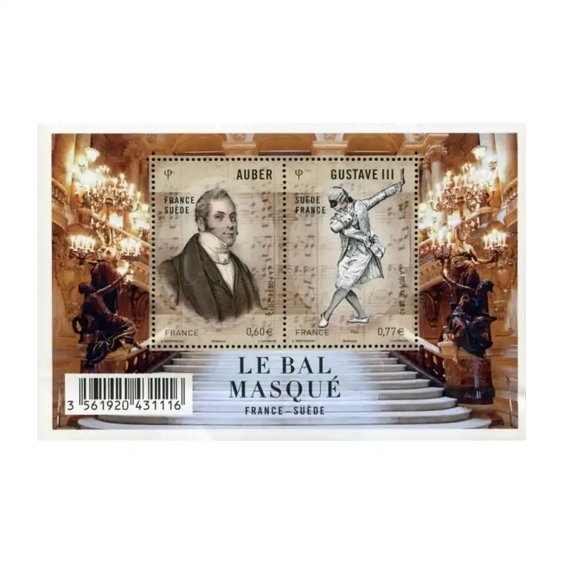 France Feuillet n°4706 Gustave III ou le Bal masqué (1833) Nouvel Arrivage