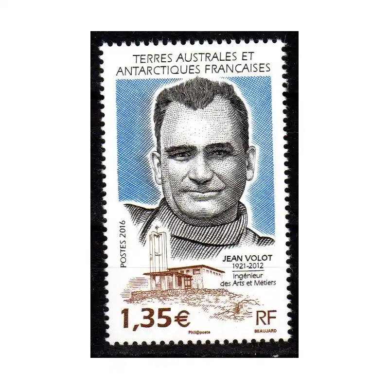 Timbre TAAF n°763 Jean Volot Satisfait Ou Remboursé