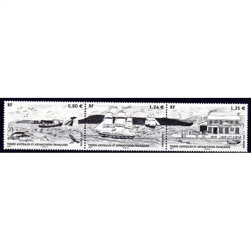 Nouvel Arrivage Timbre TAAF n°778 à 780 Auberge du Cormoran Vert