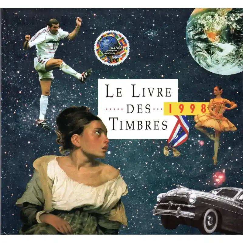 Le Livre des Timbres France 1998 - complet + étui + timbres neufs Prix Promo
