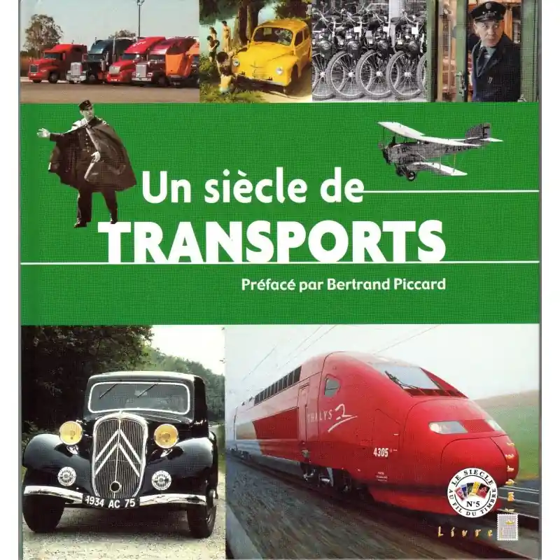 Prix Choc Le Livre Timbre de La Poste 2002 - Un siècle de transports - timbres neufs