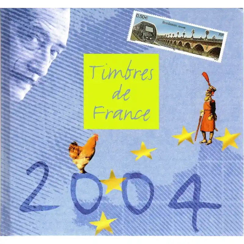Le Livre des Timbres France 2004 - complet + étui + timbres neufs Vente Flash