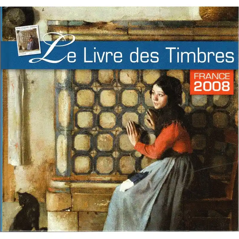 Usine Directe Le Livre des Timbres France 2008 - complet + étui + timbres neufs