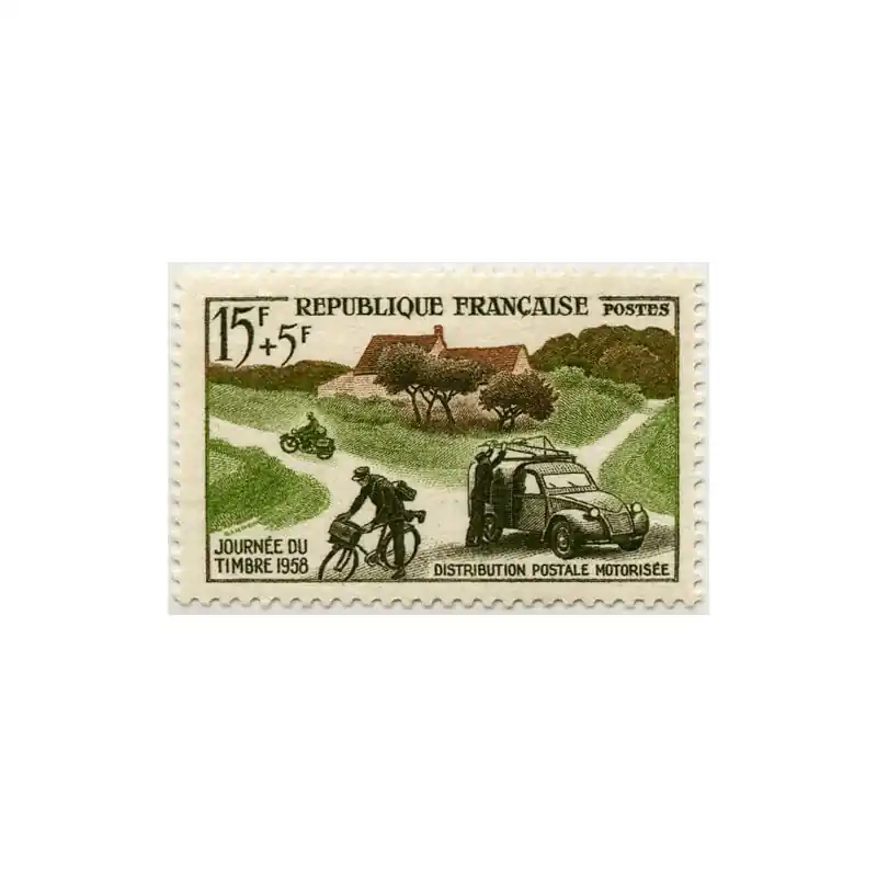 Timbre France N°1151 Journée du Timbre Neuf ** Affaire À Saisir