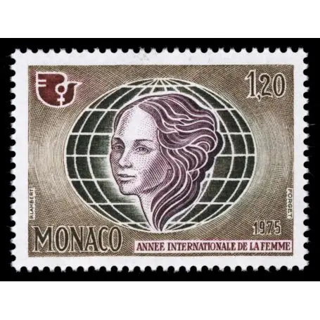 Timbre de collection de Monaco N° 1017 neuf sans charnière Prix Bas