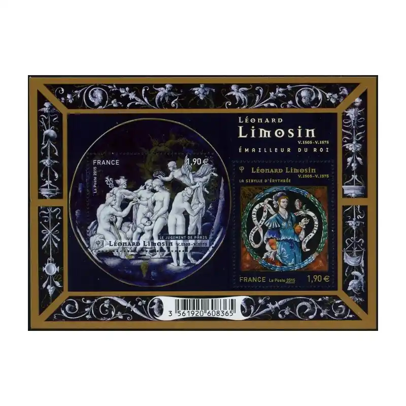 France Feuillet n°4928 Léonard Limosin Réduction