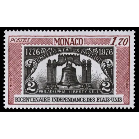 Retour Gratuit Timbre de collection de Monaco N° 1055 neuf sans charnière