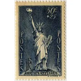 Artisanat Timbre de collection France - 0352