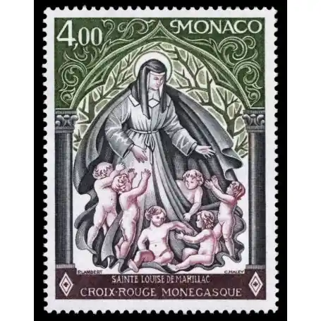 Timbre de collection de Monaco N° 1064 neuf sans charnière Expédié Aujourd’hui