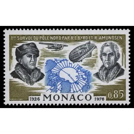 Timbre de collection de Monaco N° 1070 neuf sans charnière Remise