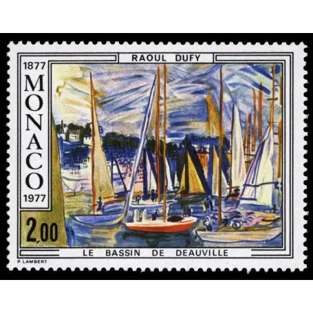 Timbre de collection de Monaco N° 1097 neuf sans charnière Livraison Mondiale