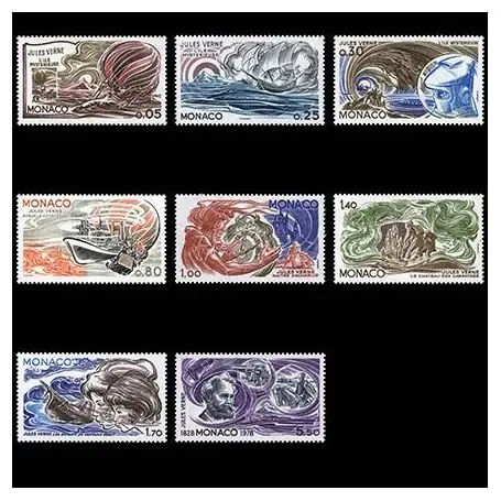 Timbre de collection de Monaco N° 1125/32 neuf sans charnière Gros Lot