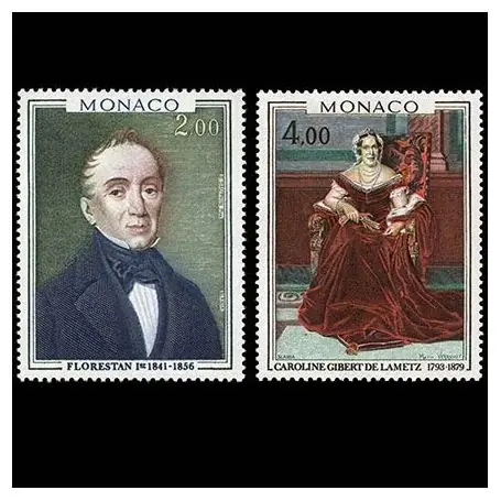 Timbre de collection de Monaco N° 1172/73 neuf sans charnière Nouveauté