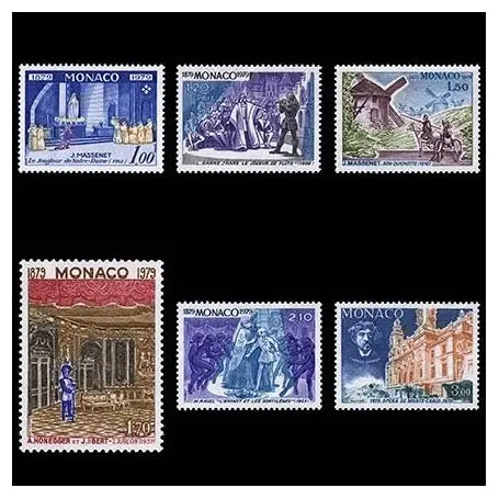 Commander Vite Timbre de collection de Monaco N° 1175/80 neuf sans charnière