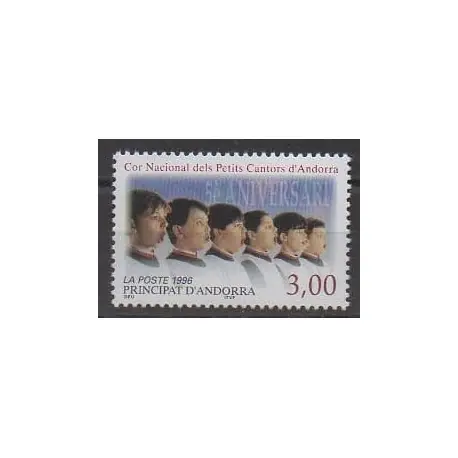 Andorre - 1996 - No 480 - Musique Commander Maintenant