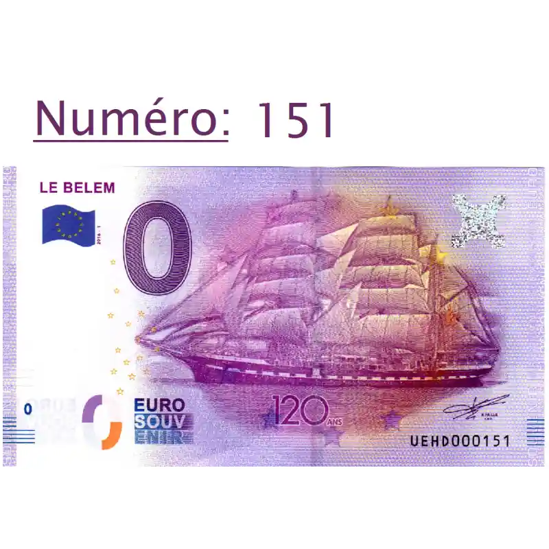 Offre Exclusive Billet touristique 0 € N°151 - Le Belem 120 ans