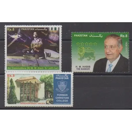 Marque Pakistan - 2014 - No 1397/1399
