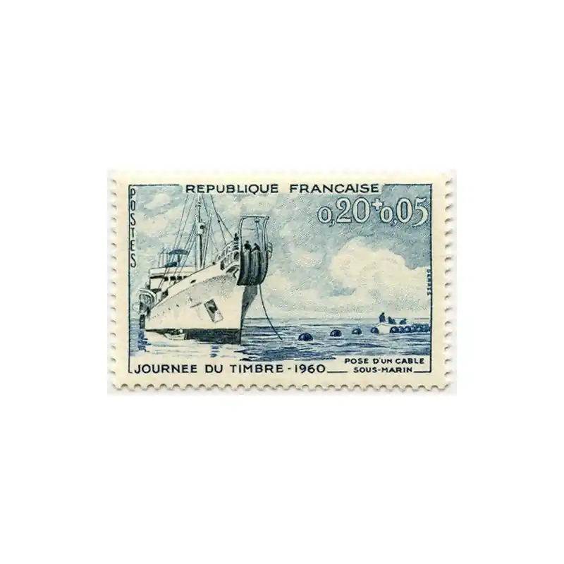 Timbre France N°1245 Journée du Timbre Neuf ** Affaire À Saisir
