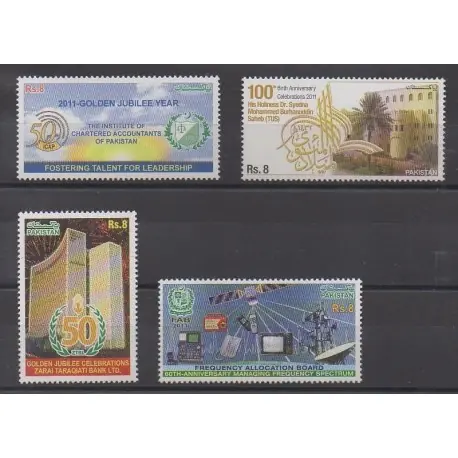 Pakistan - 2011 - No 1311/1314 Nouveauté