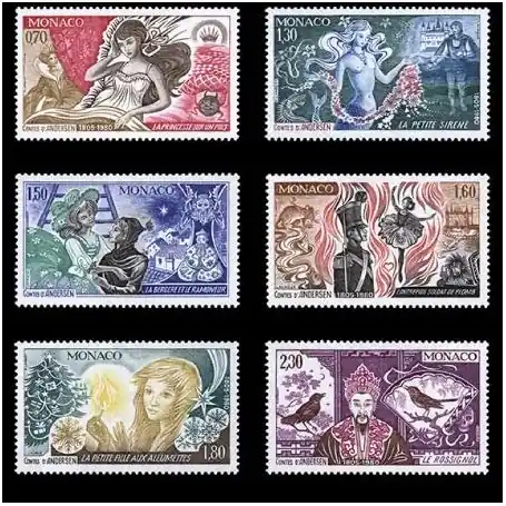Offre Exclusive Timbre de collection de Monaco N° 1235/40 neuf sans charnière