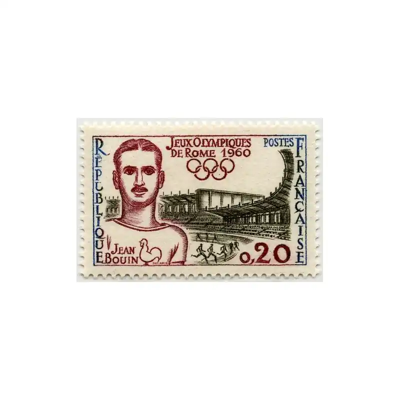 Timbre France N°1265 Jeux olympiques de Rome Neuf ** Haute Qualité