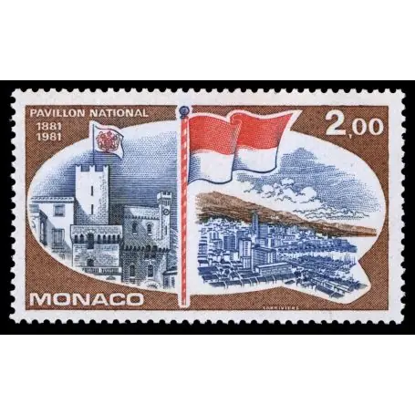 Livraison Express Timbre de collection de Monaco N° 1277 neuf sans charnière