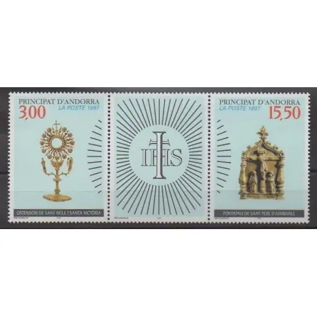 Andorre - 1997 - No 492A - Art Paiement Sécurisé
