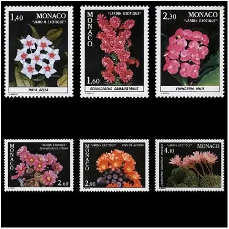 Timbre de collection de Monaco N° 1306/11 neuf sans charnière Petit Prix