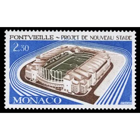 Exclusif Timbre de collection de Monaco N° 1327 neuf sans charnière