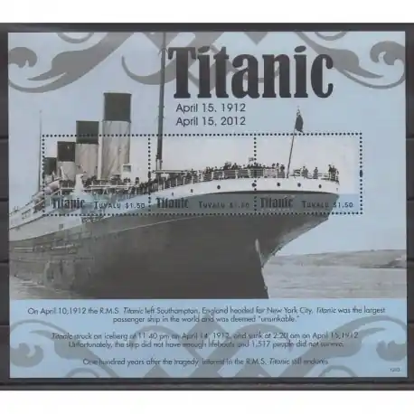 Populaire Tuvalu - 2012 - No 1582/1584 - Navigation