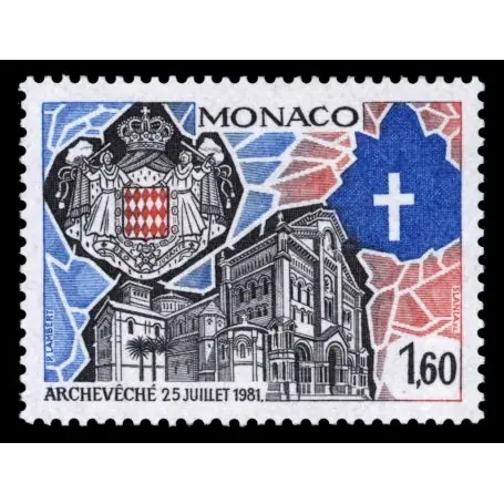 Usine Directe Timbre de collection de Monaco N° 1331 neuf sans charnière