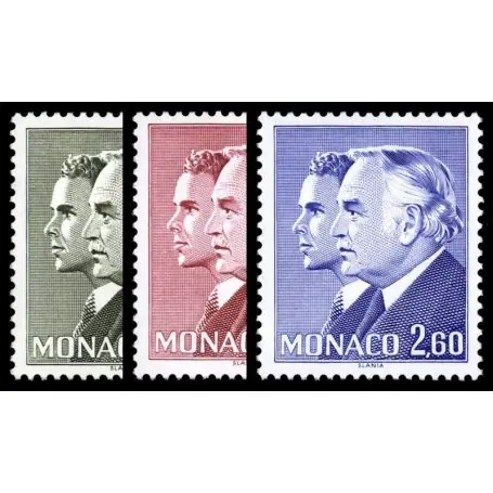 Timbre de collection de Monaco N° 1335/37 neuf sans charnière Prix Choc