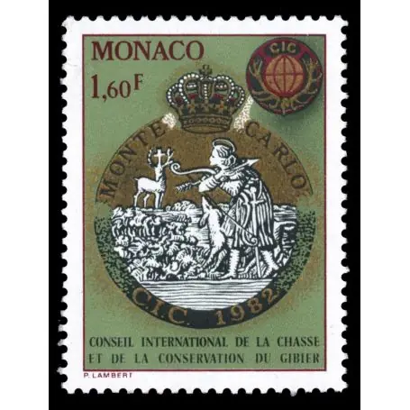 Satisfait Ou Remboursé Timbre de collection de Monaco N° 1338 neuf sans charnière