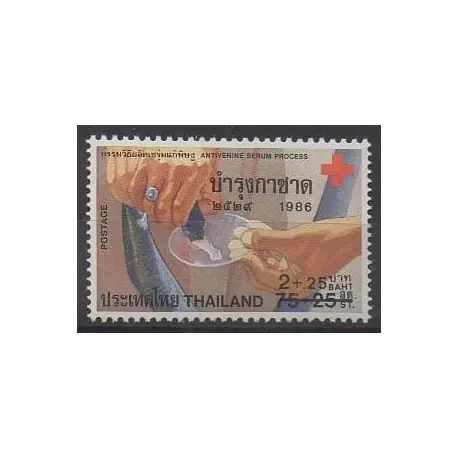 Top Vente Thaïlande - 1986 - No 1139 - Santé ou Croix-Rouge