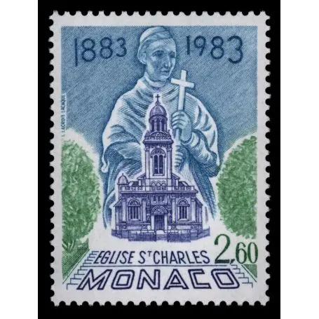 Commander Maintenant Timbre de collection de Monaco N° 1368 neuf sans charnière