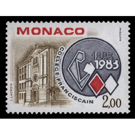 Timbre de collection de Monaco N° 1369 neuf sans charnière Dernière Chance