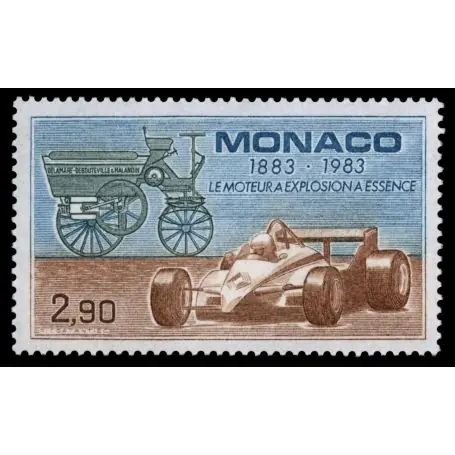 Timbre de collection de Monaco N° 1371 neuf sans charnière Certifié