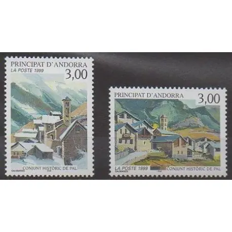 Commande En Gros Andorre - 1999 - No 519/520 - Sites