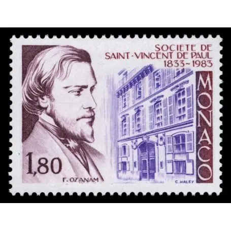 Timbre de collection de Monaco N° 1402 neuf sans charnière Super Prix